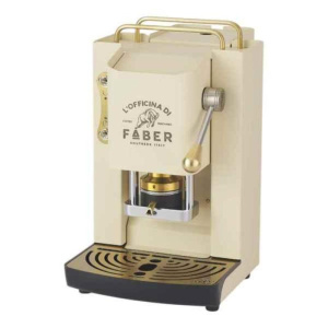 Macchina da caffe` a cialde pro deluxe sabbia cromato