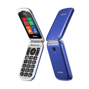 Brondi stone con apertura a conchiglia e flip attivo dual sim 2.4“ blu