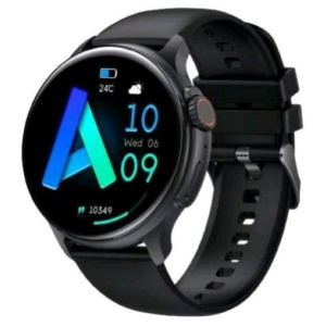 Emporia watch joy 1.43 smarwatch amoled bluetooth 5.0 registrazione allenamenti frequenza cardiaca ossigeno nel sangue nero