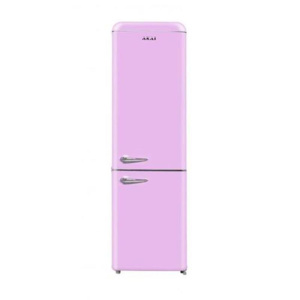 Frigorifero akai combinato 265lt pink