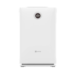 Purificatore daria ezviz air purifier con tecnol.uv-c -fltro hepa h11 per rimoz.pm2.5 e pollini- temp.e umidita-cop