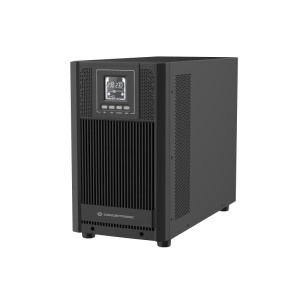 Conceptronic zeus52es3k ups 3000va 2700w online tower – hid usb, porta epo, 4 x schuko, 1 x seriale rs232 nero