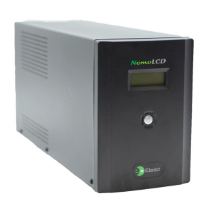 Ups elsist nemolcd 400 – 4000va/1800w lcd 2iec + 2schuko usb+sw fino:31/03
