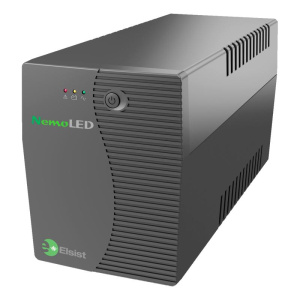 Elsist nemoled 200 ups line interactive 2kva-900w 4 prese per pc ufficio casa gruppo di continuita`