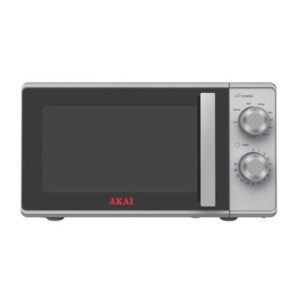 Forno a microonde con grill akmw204sl – 20 litri 700 watt – silver