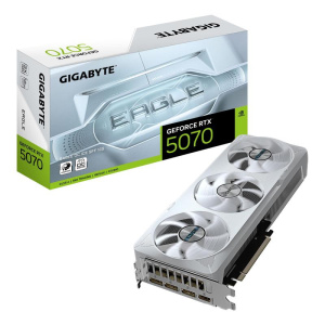 Gigabyte geforce rtx 5070 eagle oc ice sff 12gb gddr7 dlss4 triple fan pci express x16 5.0 – 1 x hdmi 3 x displayport