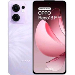 Oppo reno13 f smartphone 5g 6.67`` 256gb 8gb ram tripla fotocamera android viola