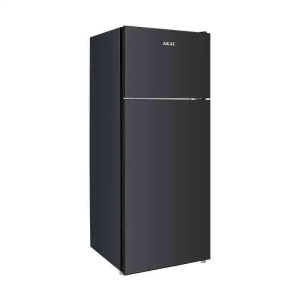 Frigorifero doppia porta glass241k 208lt nero