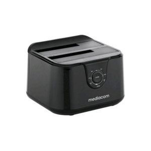 Mediacom md-s407 dual bay sata hdd docking 2.5/3.5 usb 3.0 5gbps