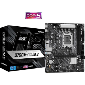 Asrock mb 1700 12/13/14/gen. b760m-h2/m.2 4xddr5 m.2 raid 2xhdmi