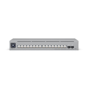 Switch 16p lan gigabit ubiquiti usw-pro-max-16 l3 4p rj45 da 2.5gbe 12p gbe rj45 2p sfp+ 10g montaggio rack