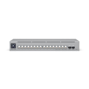 Switch 16p lan gigabit ubiquiti usw-pro-max-16-poe l3 4p poe++ 2.5gbe 12p gbe poe+ 2p sfp+ 10g montaggio rack (180w)