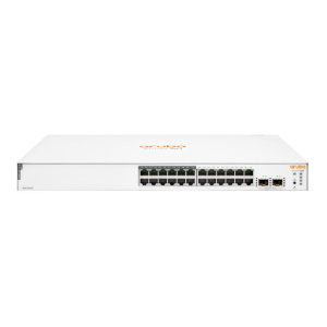 Switch aruba istant on jl813a 1830-24g managed poe+ (195w) 12×10/1000/1000+ 12×10/100/1000 poe + 2xsfp 1gbe lifetime fino:07/05