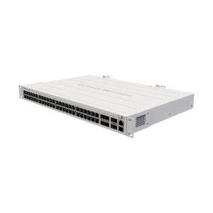 Mikrotik crs354-48g-4s+2q+rm switch rete gestito l2 48 porte gigabit 10g rack grigio