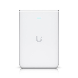 Wireless access point wi-fi 7 ubiquiti u7-pro-wall a parete 6ghz support-conn.oltre 300 dispositivi