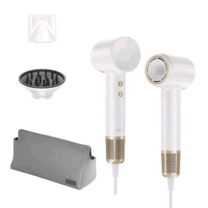 Laifen swift premium hair dryer asciugacapelli alta velocita` 1.600 w golden white