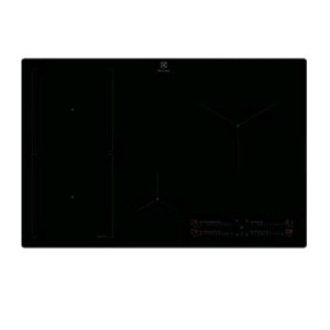 Electrolux kis82453i piano cottura a induzione 80 cm 4 zone funzione hob2hood piano in vetroceramica comandi touch nero