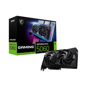 Msi geforce rtx 5060 8g gaming oc nvidia 8 gb gddr7 dlss4 dual fan pci express x16 5.0 – 1 x hdmi 3 x displayport