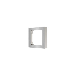 Hikvision cornice 1 modulo. contiene cornice e scatola da parete per posto esterno silver in alluminio – ds-kd-acw1/s