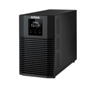 Nilox nxgcoled456x9v2 ups on line pro led 4500va 3.150w 4xprese con tecnologia a doppia conversione protegge server workstation reti lan e computer da blackout con tecnologia online nero