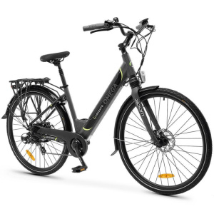 Argento omega (ar-bi-220013) city e-bike (black) – bicicletta elettrica