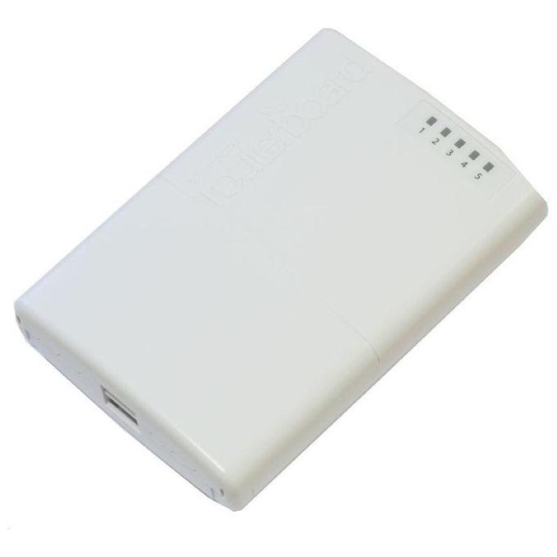 Mikrotik powerbox rb750p-pbr2 router 5 porte fast ethernet 4 poe bianco switch poe