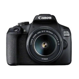 Fotocamera reflex canon eos 2000d + obiettivo ef-s 18-55mm is ii