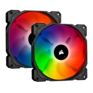 Ventola per case icue sp140 140×140 rgb pro led (co-9050096-ww) dual pack nero
