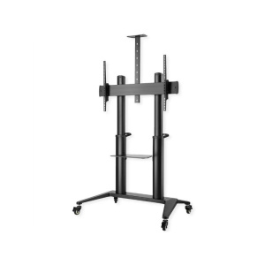 Roline/value staffa pavimento per tv 70-120 load 140kg 1000×600 con ruote