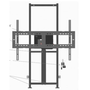 Viewsonic staffa da muro motorizzata vb-stnd-104 800×600 75kg 6500 high