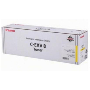 Toner canon exv8 giallo irc3220 irc3200 7626a002
