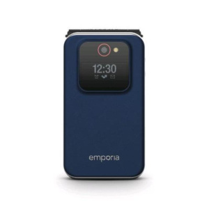Emporia joy v228 v3 senior phone 2.8 clamshell 2g fotocamera bluetooth radio fm italia blueberry