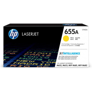 Hp cartuccia toner giallo originale laserjet 655a