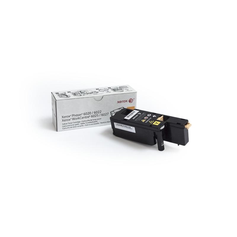Xerox cartuccia toner giallo a capacità standard da 1000 pagine per phaser® 6020/6022, workcentre® 6025/6027 (106r02758)