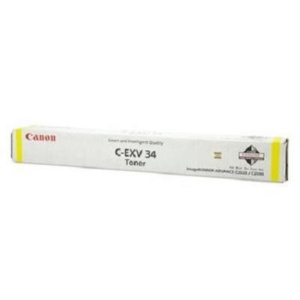 Canon c-exv 34 cartuccia toner 1 pz originale giallo