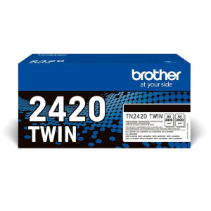 Brother tn-2420twin cartuccia toner 2 pz originale