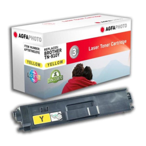 Agfaphoto aptbtn910ye cartuccia toner 1 pz compatibile giallo