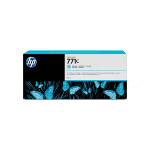 Hp cartuccia inchiostro ciano chiaro designjet 771c, 775 ml