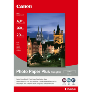 Canon carta fotografica plus semi-gloss sg-201 a3 plus – 20 fogli
