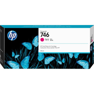 Hp cartuccia di inchiostro magenta 746 designjet da 300 ml