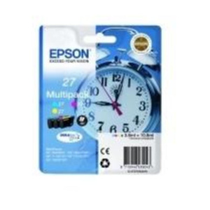 Epson alarm clock 27xl durabrite ultra cartuccia d`inchiostro 1 pz originale resa elevata (xl) ciano, magenta, giallo