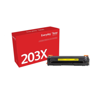 Everyday toner ? di xerox giallo compatibile con hp 202x (cf542x/crg-054hy), high capacity