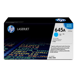 Hp cartuccia toner originale ciano laserjet 645a