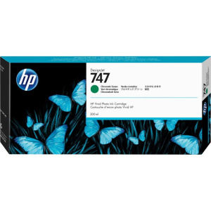 Hp cartuccia di inchiostro verde cromatico 747 designjet da 300 ml