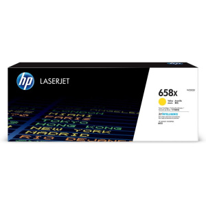 Hp cartuccia toner giallo originale laserjet 658x ad alta capacità