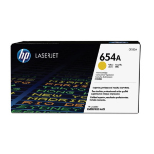 Hp cartuccia toner originale giallo laserjet 654a