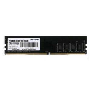 Patriot signature memoria ram dimm 1x16gb 3.200mhz tipologia ddr4 tecnologia dimm black
