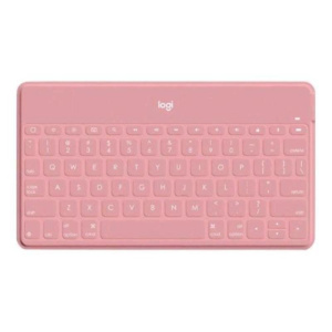 Logitech keys-to-go apple ipad/apple tv/iphone tastiera bluetooth qwerty italiana tasti scelta rapida ios rosa