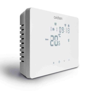 Termostato wifi cablato nero – hometemp 127072 – bianco