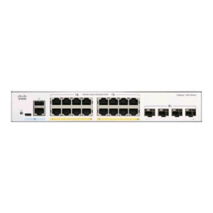 Cisco catalyst c1300-16p-4x switch gestito l3 – 16 x 10/100/1000 (poe+) + 4 x 10gb ethernet sfp+ poe+ (120 w) montabile su rack